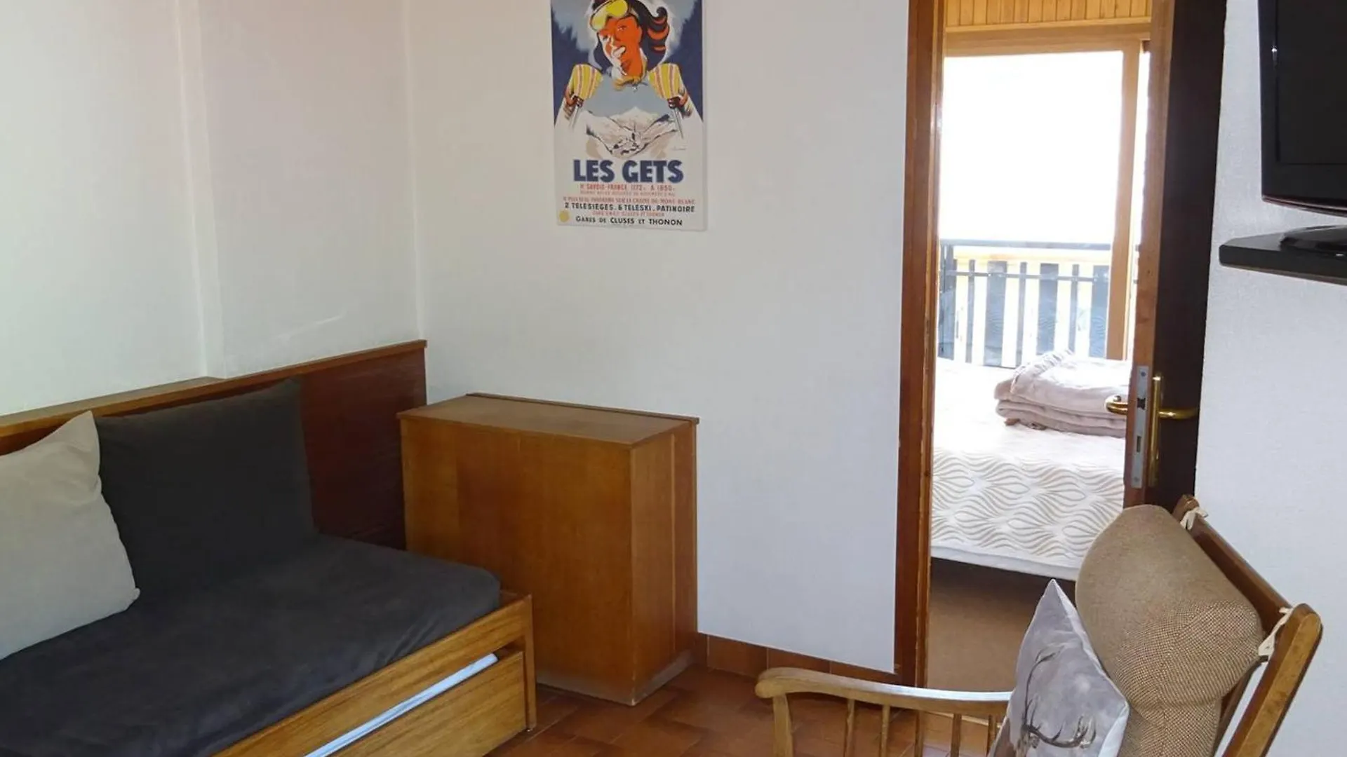 Apartament Appartement 2 Pieces Aux Gets - 4 Pers, Centre-Ville, Wifi, Draps/Serviettes Inclus - Fr-1-802-27 Les Gets Francja